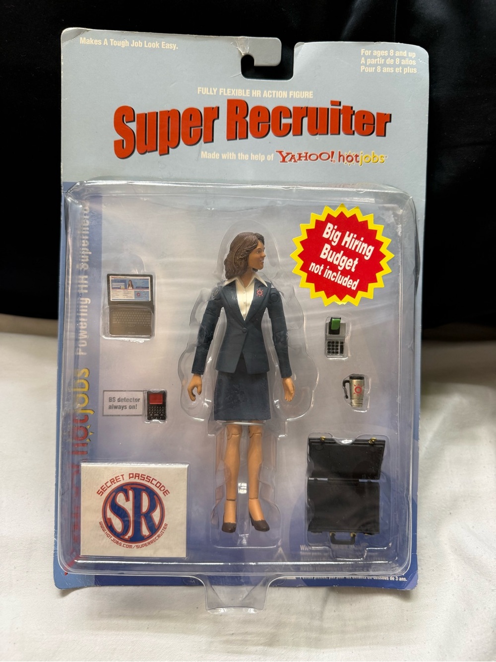 Yahoo! Hotjobs -Super Recruiter -Limited Edition Action Figure HR 2005